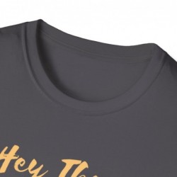 Get ready for Halloween with this Hey There Pumpkin funny Unisex Softstyle T-Shirt