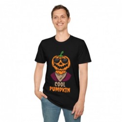 Get ready for Halloween with this Cool Pumpkin funny Unisex Softstyle T-Shirt
