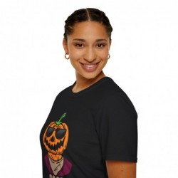 Get ready for Halloween with this Cool Pumpkin funny Unisex Softstyle T-Shirt