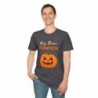 Get ready for Halloween with this Hey There Pumpkin funny Unisex Softstyle T-Shirt