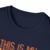 Get ready for Halloween with this This is my human costume I'm really a Witch funny Unisex Softstyle T-Shirt