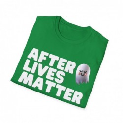 After Lives Matter Funny Halloween Unisex Softstyle T-Shirt