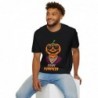 Get ready for Halloween with this Cool Pumpkin funny Unisex Softstyle T-Shirt