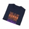 Get ready for Halloween with this This is my human costume I'm really a Witch funny Unisex Softstyle T-Shirt