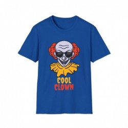 Get ready for Halloween with this Cool Clown funny Unisex Softstyle T-Shirt