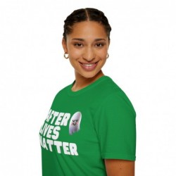 After Lives Matter Funny Halloween Unisex Softstyle T-Shirt
