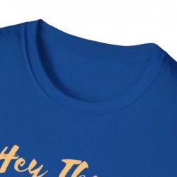 Get ready for Halloween with this Hey There Pumpkin funny Unisex Softstyle T-Shirt