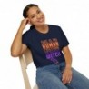 Get ready for Halloween with this This is my human costume I'm really a Witch funny Unisex Softstyle T-Shirt