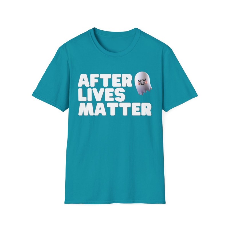 After Lives Matter Funny Halloween Unisex Softstyle T-Shirt