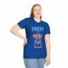 Get ready for Halloween with this Creep it Real funny Unisex Softstyle T-Shirt