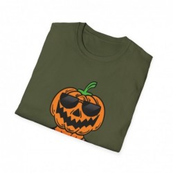 Get ready for Halloween with this Cool Pumpkin funny Unisex Softstyle T-Shirt