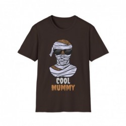 Get ready for Halloween with this Cool Mummy funny Unisex Softstyle T-Shirt