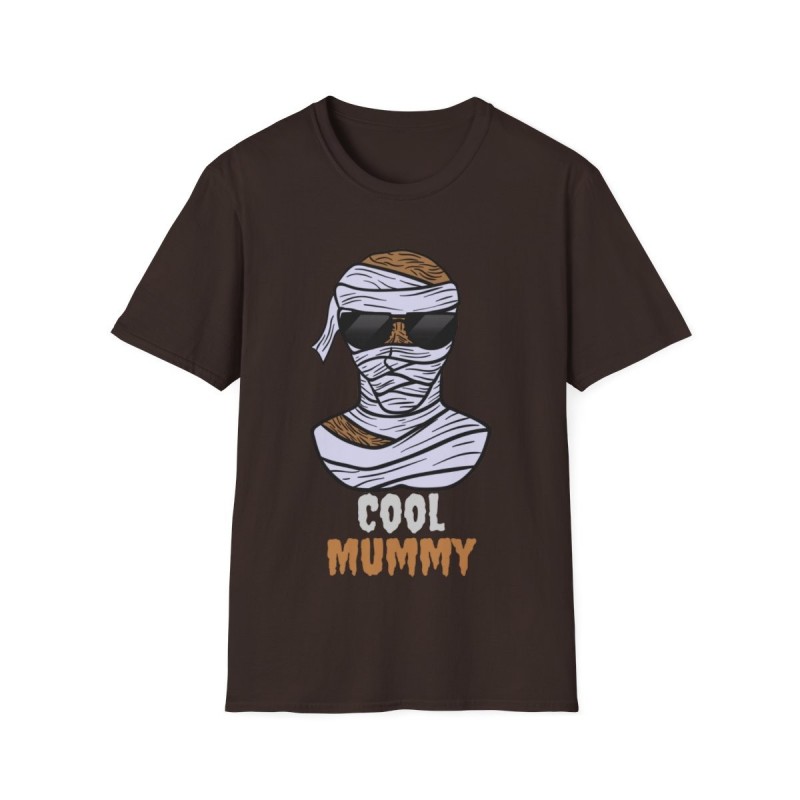 Get ready for Halloween with this Cool Mummy funny Unisex Softstyle T-Shirt