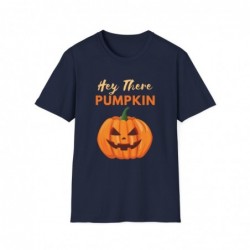 Get ready for Halloween with this Hey There Pumpkin funny Unisex Softstyle T-Shirt