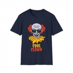 Get ready for Halloween with this Cool Clown funny Unisex Softstyle T-Shirt