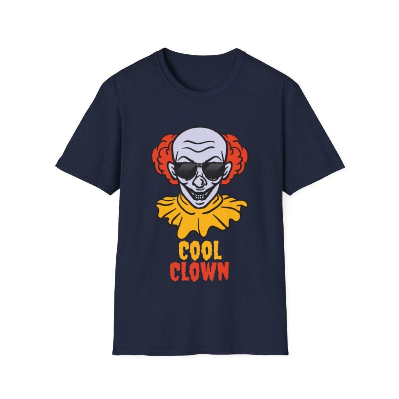 Get ready for Halloween with this Cool Clown funny Unisex Softstyle T-Shirt
