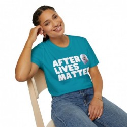 After Lives Matter Funny Halloween Unisex Softstyle T-Shirt