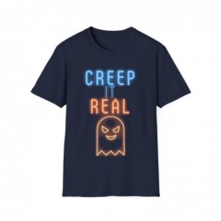 Get ready for Halloween with this Creep it Real funny Unisex Softstyle T-Shirt