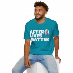 After Lives Matter Funny Halloween Unisex Softstyle T-Shirt