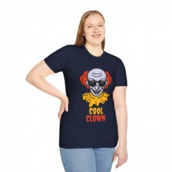 Get ready for Halloween with this Cool Clown funny Unisex Softstyle T-Shirt