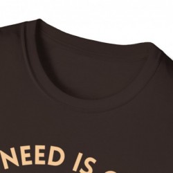 All I need is Coffee and my Dog Unisex Softstyle T-Shirt