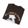 All I need is Coffee and my Dog Unisex Softstyle T-Shirt