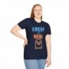 Get ready for Halloween with this Creep it Real funny Unisex Softstyle T-Shirt