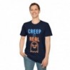 Get ready for Halloween with this Creep it Real funny Unisex Softstyle T-Shirt