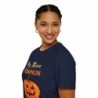 Get ready for Halloween with this Hey There Pumpkin funny Unisex Softstyle T-Shirt