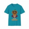 Get ready for Halloween with this Cool Pumpkin funny Unisex Softstyle T-Shirt