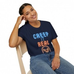 Get ready for Halloween with this Creep it Real funny Unisex Softstyle T-Shirt