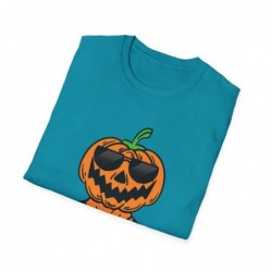 Get ready for Halloween with this Cool Pumpkin funny Unisex Softstyle T-Shirt