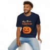 Get ready for Halloween with this Hey There Pumpkin funny Unisex Softstyle T-Shirt