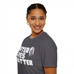 After Lives Matter Funny Halloween Unisex Softstyle T-Shirt