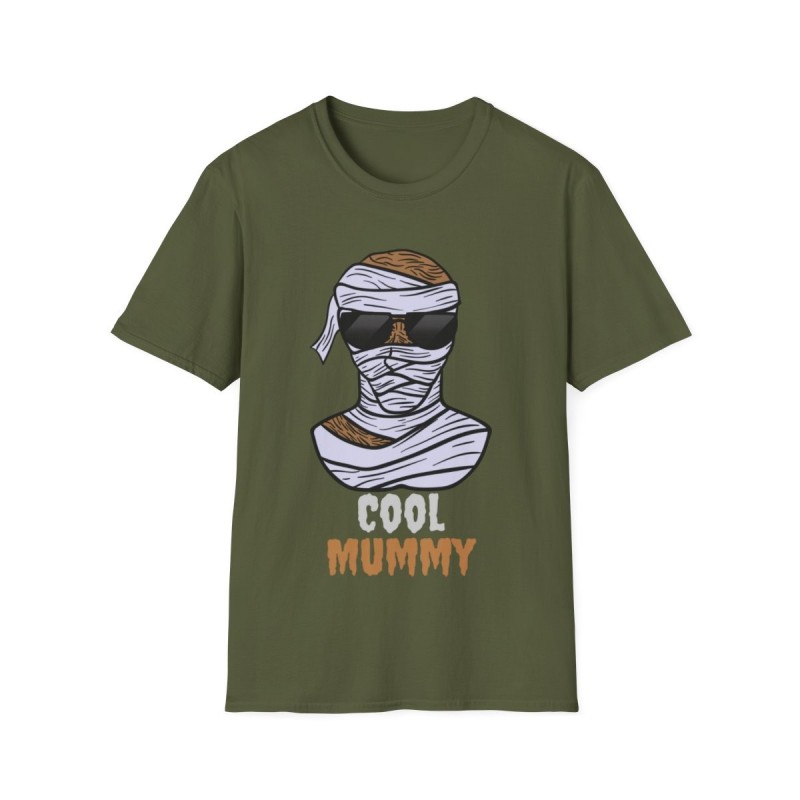 Get ready for Halloween with this Cool Mummy funny Unisex Softstyle T-Shirt