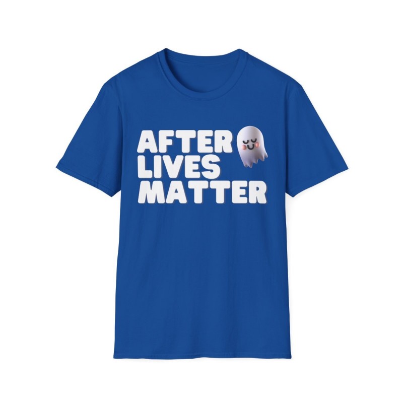 After Lives Matter Funny Halloween Unisex Softstyle T-Shirt