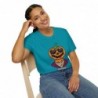 Get ready for Halloween with this Cool Pumpkin funny Unisex Softstyle T-Shirt