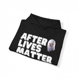 After Lives Matter Funny Halloween Unisex Heavy Blend™ Hooded Sweatshirt