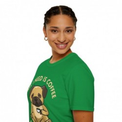 All I need is Coffee and my Dog Unisex Softstyle T-Shirt