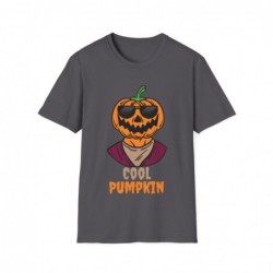 Get ready for Halloween with this Cool Pumpkin funny Unisex Softstyle T-Shirt