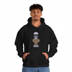 Get ready for Halloween with this Cool Ghoul funny Unisex Heavy Blend™ Hooded Sweatshirt