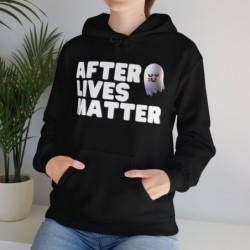 After Lives Matter Funny Halloween Unisex Heavy Blend™ Hooded Sweatshirt