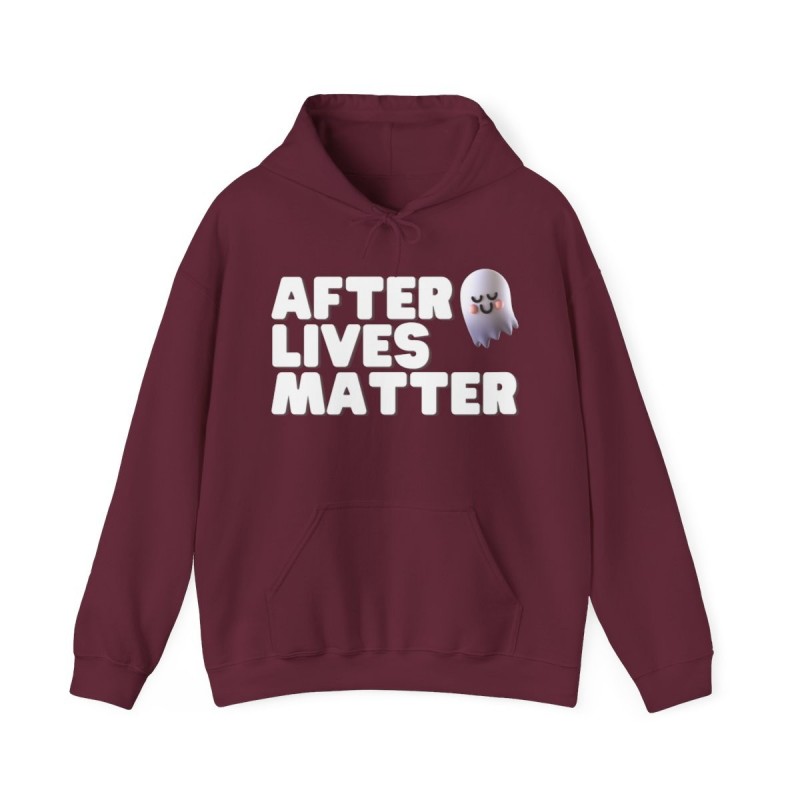 After Lives Matter Funny Halloween Unisex Heavy Blend™ Hooded Sweatshirt