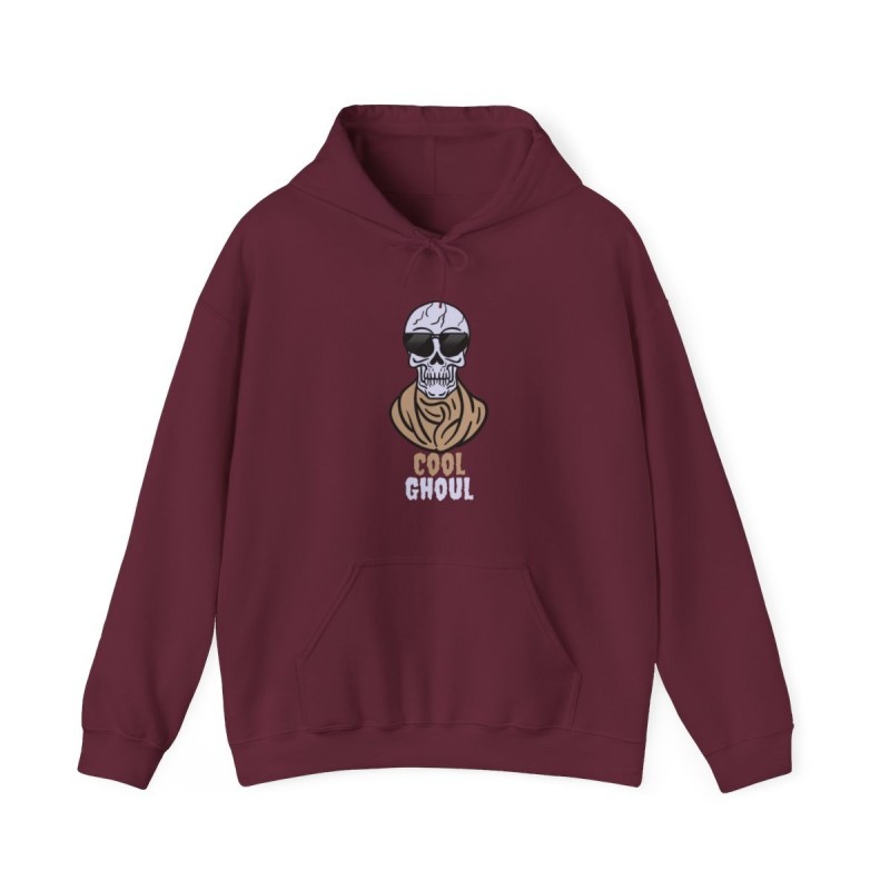 Get ready for Halloween with this Cool Ghoul funny Unisex Heavy Blend™ Hooded Sweatshirt