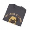 All I need is Coffee and my Dog Unisex Softstyle T-Shirt