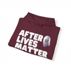 After Lives Matter Funny Halloween Unisex Heavy Blend™ Hooded Sweatshirt