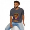 Get ready for Halloween with this Cool Pumpkin funny Unisex Softstyle T-Shirt