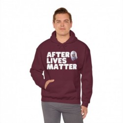 After Lives Matter Funny Halloween Unisex Heavy Blend™ Hooded Sweatshirt