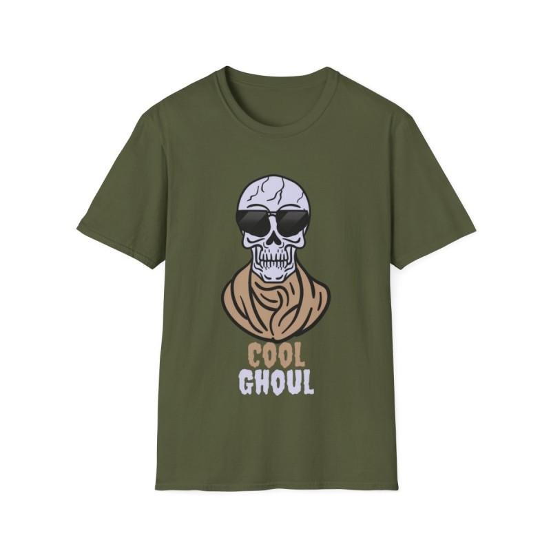 Get ready for Halloween with this Cool Ghoul funny Unisex Softstyle T-Shirt Unisex Softstyle T-Shirt