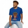 Get ready for Halloween with this Cool Pumpkin funny Unisex Softstyle T-Shirt